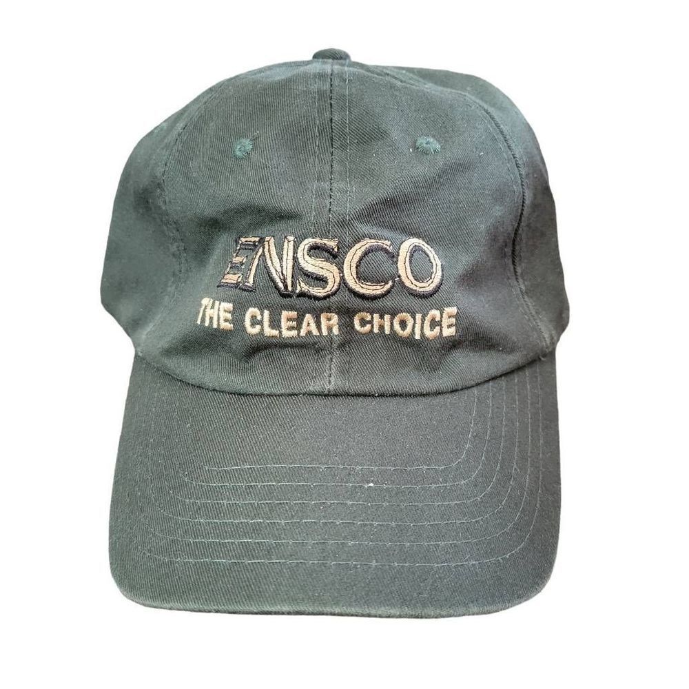 Vintage Ensco Oilfield  Embroidered Baseball Truckers Cap Hat.